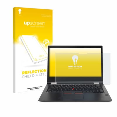 upscreen - Screenprotector voor Lenovo ThinkPad Yoga X380 - Folie Beschermfolie anti glare matte