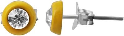 AKZENT Akzent kinder oorbel "Farbenfreunde Cleo" van 925 Sterlingzilver, kinder oorknopjes,