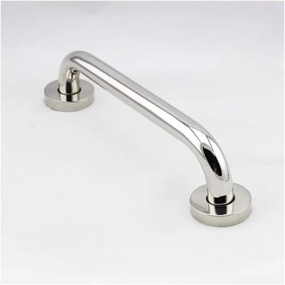Badkamer Handgreep - Veiligheidssteun Leuning - Veilig Douchen - Roestvrij Staal - Tot 80 cm - Zilver