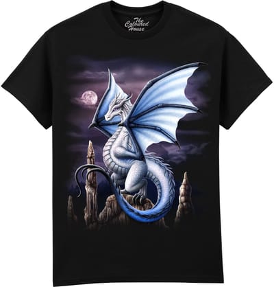 Draak Violet Dragon The Coloured House T-shirt M
