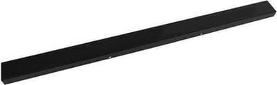 Freelight - Plafondplaat L 100 cm x B 8 cm - zonder gaten - zwart