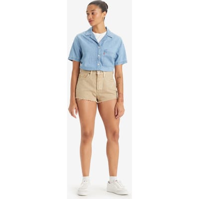 Levi's 501® Original Short Dusty Safari Short Größe: W24 | Kurze Sporthosen Outlet | Damen