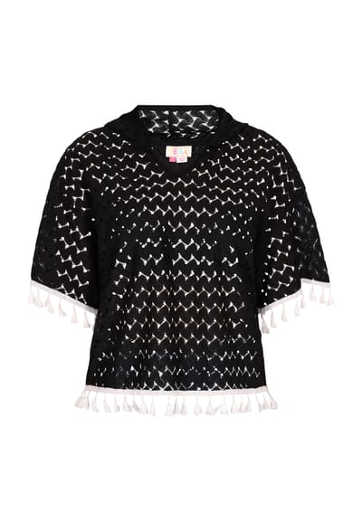 IZIA Hoodie Dames zwart