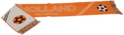 Nederland Sjaal Holland Aanvalluhhh Oranje 19 X 130 Cm