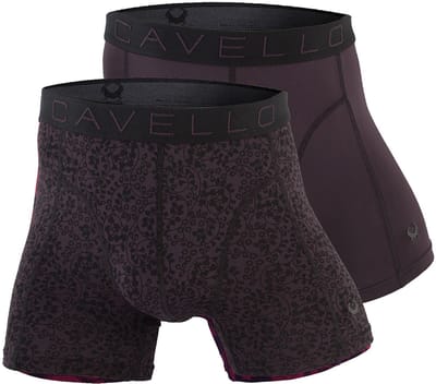 Cavello Microfiber Boxershorts 2-pack Zwart-S