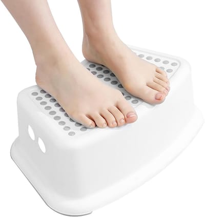 Toiletkruk voor Volwassenen en Kinderen - Veilig en Praktisch Krukje voor Natuurlijke Krukpositie