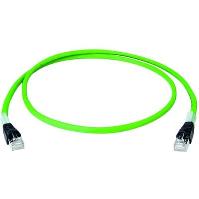 Telegärtner 100017343 RJ45 Netwerkkabel, patchkabel CAT 6A S/FTP 7.5 m Met anti-kniktule 1 stuk(s)