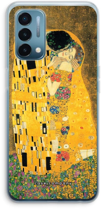 Case Company® - Hoesje geschikt voor OnePlus Nord N200 5G hoesje - Der Kuss - Soft Cover Telefoonhoesje - Bescherming aan alle Kanten en Schermrand