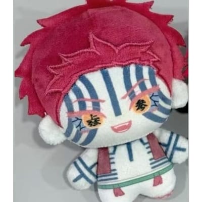 1 Stuk Kimetsu No Yaiba Akaza Pluche Pop 10cm Bedrukte Hakuji Knuffel Hanger Ventilator Verzamel Akaza Randapparatuur Speelgoed Verjaardagscadeau 10cm gray