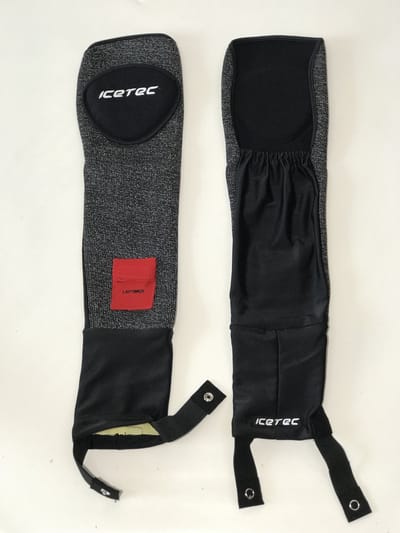 Icetec | Drukknop Snijvaste Scheen-/Enkelbeschermers - S/M Schaatsen OP-OP