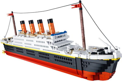 Zhe Gao 01010 Titanic bouwset | Classic creator boot | Technic ideas | STEM educatief speelgoed icons bouwpakket niet geschikt voor Lego | Cruise schip modelbouw voor volwassenen & kinderen | Bouwdoos met 1288 bouwstenen
