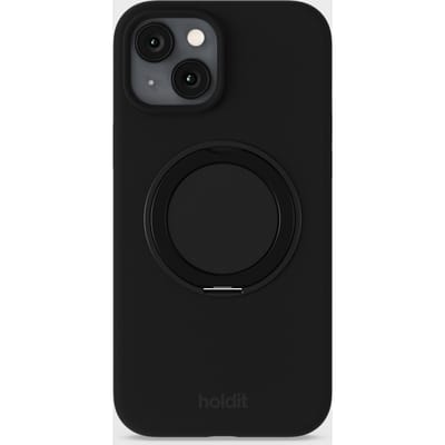 Silicone Stand Case Black iPhone 13