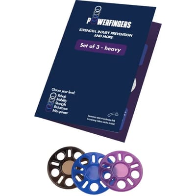 Vingertrainer Trainingsmateriaal Kletter Retter Heavy (x3)