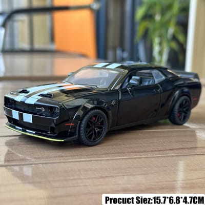 1:32 Dodge Challenger Srt Hellcat Redeye Supercar Legering Metaal Diecast Modelauto Huis Trendy & Bureau Display Ornamenten Verjaardag