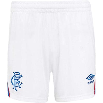 Umbro Heren 25/26 Rangers FC Weg Shorts (Briljant wit)