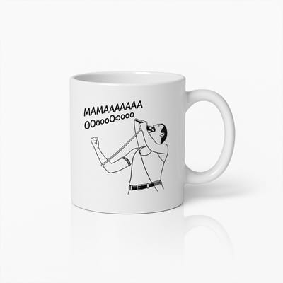 Freddie Mercury Bohemian Rhapsody Mok - Mamaaaaa Ooooh - Cadeau voor Muziekliefhebbers