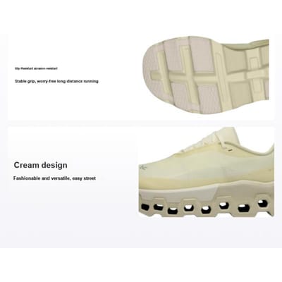 Post Archive Faction x Cloudmonster 2 Seeding White Dames Sneakers Gele Zaailing 3WE10351062 38 beige