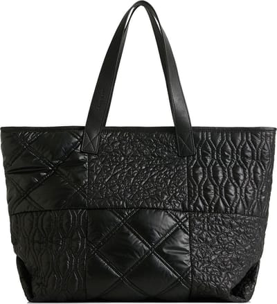 Desigual Shopper Schoudertas After Dark Namibia Shopping Bag Noir Zwart