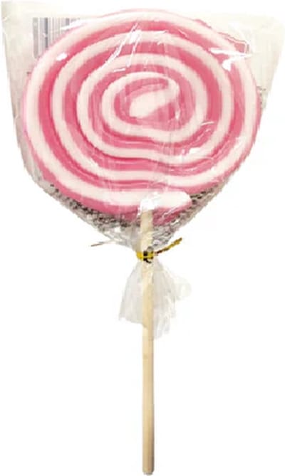 Felko Grote Spiraallollie Roze - 20 stuks x 80 gram