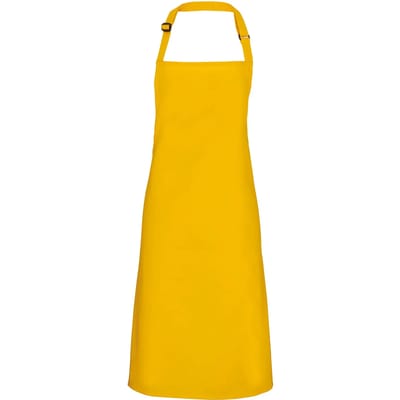 Schort/Tuniek/Werkblouse Unisex One Size Premier Mustard 65% Polyester, 35% Katoen