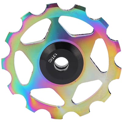 Achterderailleurwieltje 13T Aluminium Afgedichte Lager Geleidewiel voor Mountain RacefietsKleurrijk