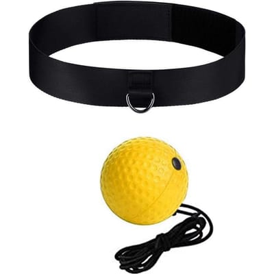 Kickboksen Reflexbal met Hoofdband Vechtsnelheid Training Stootbal Muay MMA Oefening Kind Volwassenen Huisuitrusting Hoge Kwaliteit Praktisch Dagelijks Gebruik