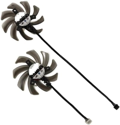 Grafische Kaart Ventilator - GPU Koeler - Computer Koeling - Vervangende Ventilator - 85mm - Zwart