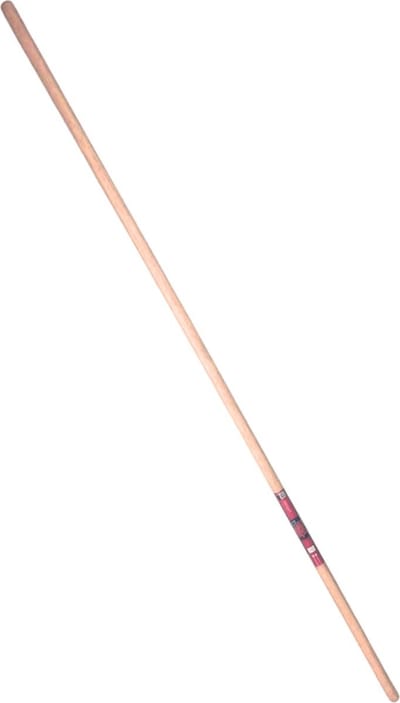 Synx Tools Bezemsteel Tauari 150cm - Bezemsteel - bezem / Zaalveger - Steel - Tuinbezem - Buitenbezem steel- Binnenbezem steel