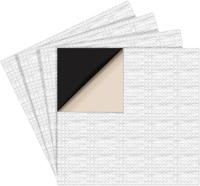 Dailygoods- Vijverfolie Reparatiepatch 20x20cm - Butylrubber/Aluminiumfolie - Zelfklevend - Dikte 1mm - Geschikt voor Tuinzwembad - Voldoende hoeveelheid