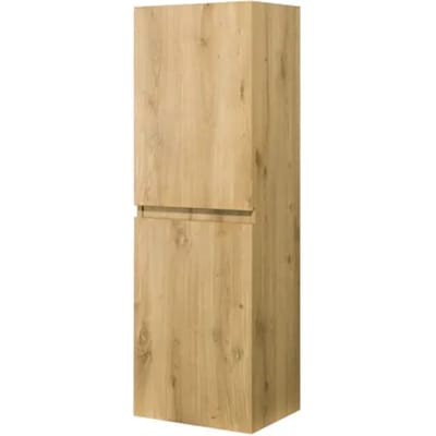 Aquazuro Hoge Kolomkast Napoli 40cm - Scandinavisch Eiken - 40x120x30cm