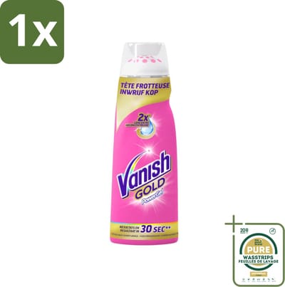 1 x Vanish Gold - Vlekkenverwijderaar Gel - Voorbehandeling - Gekleurde Was - 200 ml- Vlekverwijderaar - Was - Vlekken - Voorbehandeling - Wasmachine