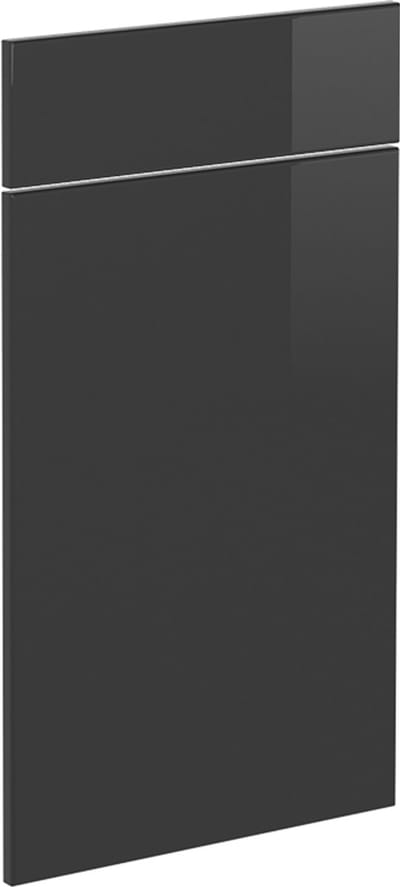 Vicco R-Line Keukenfront – 39.6 x 70.8 cm meubelfront voor de lade-onderkast Antraciet Hoogglans