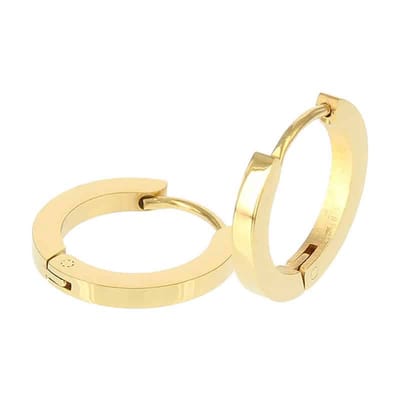 Kalli edelstalen Oorbel 1816 Goud 16mm