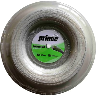 Prince Synthetic Gut Duraflex 200m -1.30mm-wit