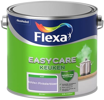 Flexa - Easycare Keuken - Midden Pinksterbloem - Mengverf - 2,5 L