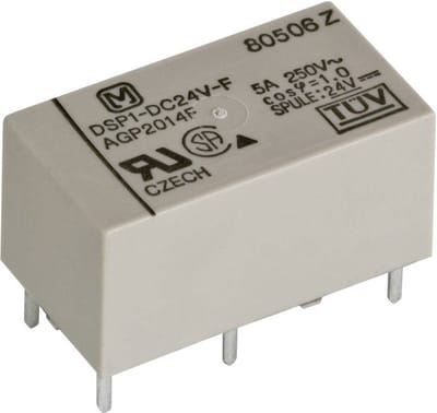 Panasonic DSP2A24 Printrelais 24 V/DC 5 A 2x NO 1 stuk(s)