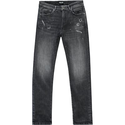 Cars Jeans Bates Damage Black Used Maat: W28L34 | Slim Jeans Outlet | Heren | Zwart