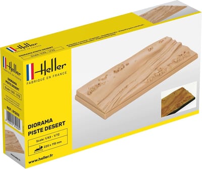 Heller Modelbouwpakket Diorama - + 1:72 81253 Piste Desert - Diorama - Scene Accessoires set - 1:43 - Modelbouw