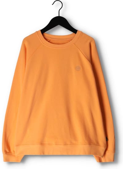 Kronstadt Lars Kids Organic/recycled Crew Sweat Truien & Vesten Jongens - Sweater - Hoodie - Vest- Oranje - Maat 170/176