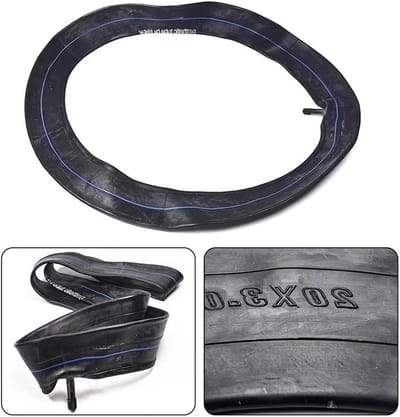 Fiets Binnenband - Reserve Band - Comfortabele Rit - Duurzaam Butylrubber - 20x3.0 Inch - Zwart
