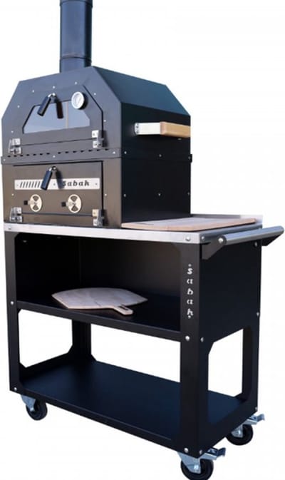 BBQ02 – MULTICOOK PIZZA-OVEN EN BBQ (kastmodel)