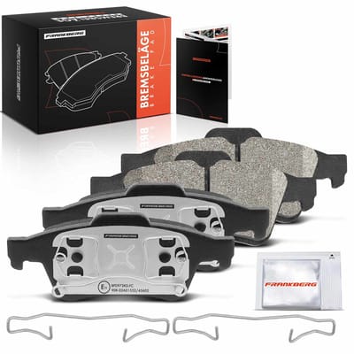 Frankberg 4x Remblokken Achteras voor Renault