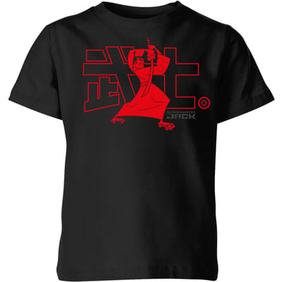Samurai Jack Way Of The Samurai Kids' T-Shirt - Black - 98/104 (3-4 jaar)