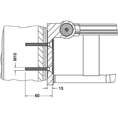 Keuco Plan fixing set no.8 34994000200