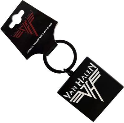 Van Halen - Retro Logo Sleutelhanger - Zwart