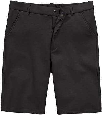 Men Plus - Heren - Chino-bermuda Bilbao FLEXLASTIC® tailleband tot 8XL - Zwart - Maat 3XL