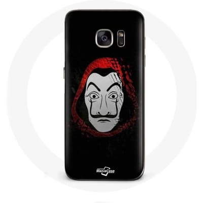 Hoesje - La casa de papel - Samsung Galaxy S7 - Flexibel - Zwart - Bescherming
