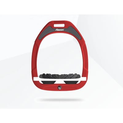 Ultra Grip Inclinatie Stirrup Bordeaux/Zwart/Antraciet Flex-On Green Composite