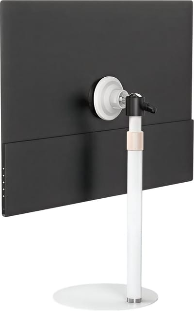 Magnetische Tablet Standaard voor Bureau – Verstelbaar & Draagbaar – Geschikt voor 4 tot 15,6 Inch Tablets – Stevige Desktop Tablet Houder - Wit