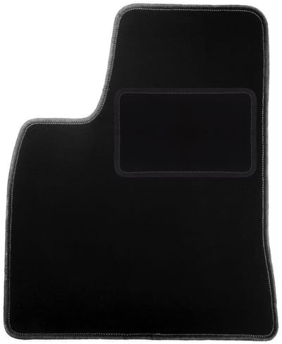 Chauffeursmat zwart voor: Tesla SI sedan (2012-2016)